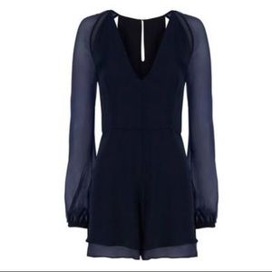 Astra Cut Out Romper by Intermix